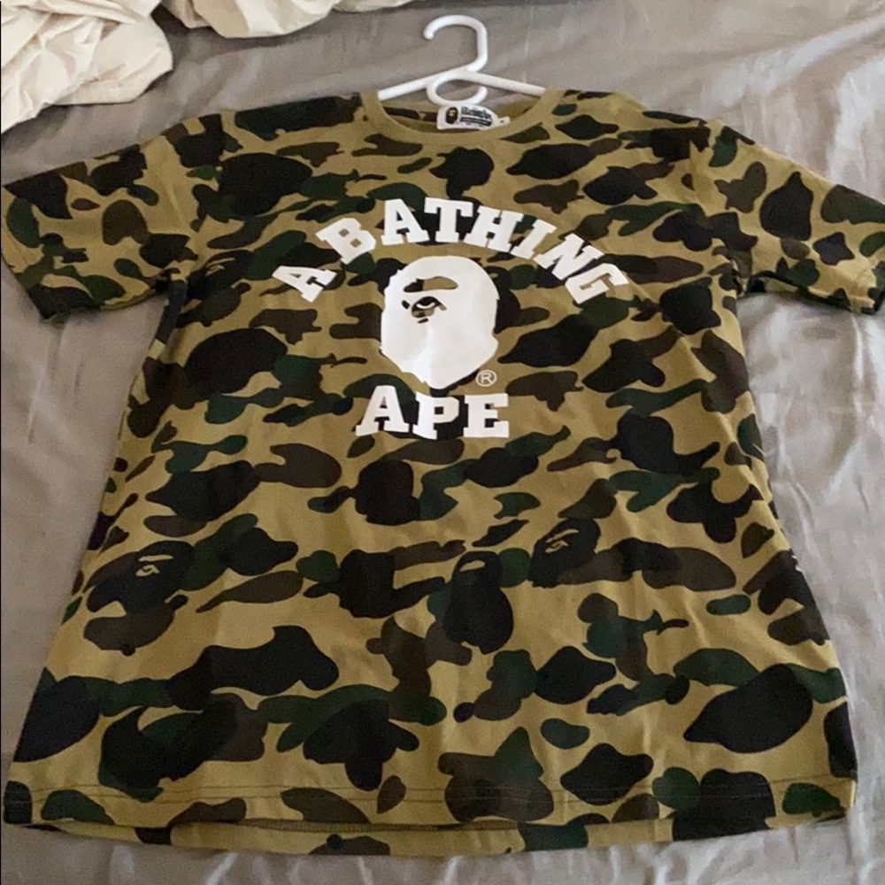 New Medium bape shirt without tags